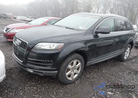 2013 Audi Q7 3.0T Premium from USA, damaged, VIN WA1LGAFE6DD002586